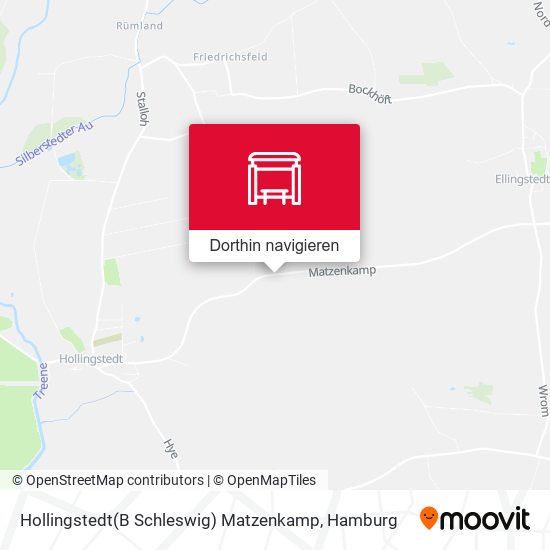 Hollingstedt(B Schleswig) Matzenkamp Karte