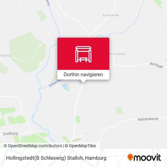 Hollingstedt(B Schleswig) Stalloh Karte