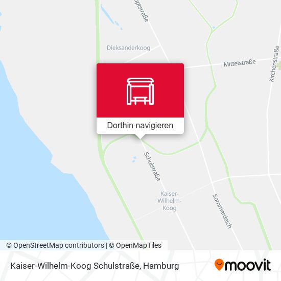 Kaiser-Wilhelm-Koog Schulstraße Karte
