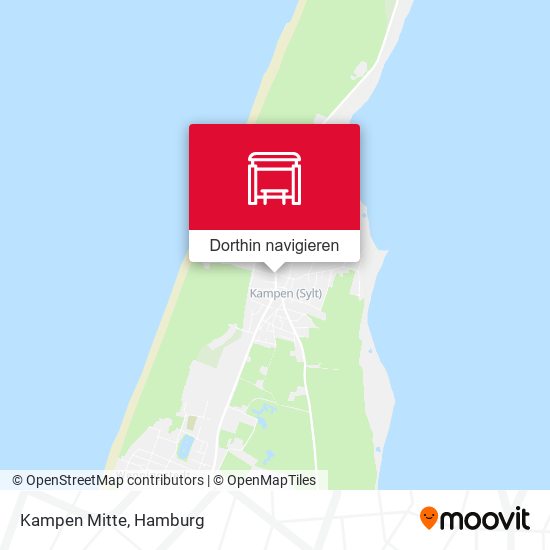 Kampen Mitte Karte