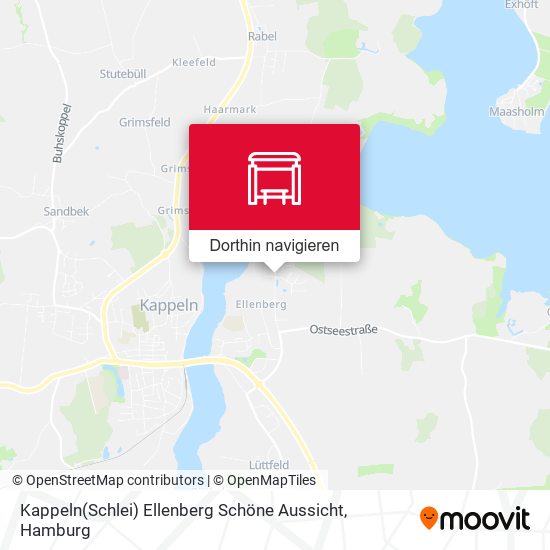 Kappeln(Schlei) Ellenberg Schöne Aussicht Karte