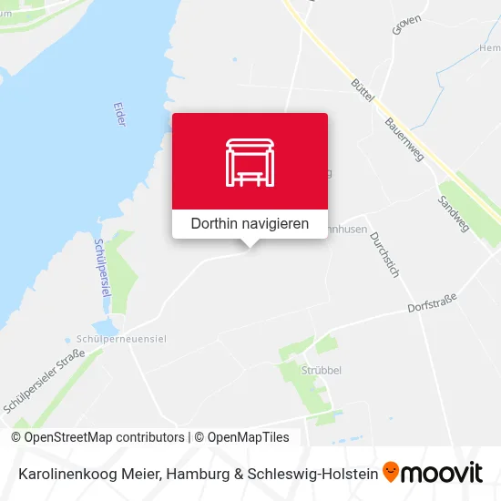 Karolinenkoog Meier Karte