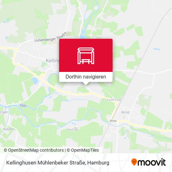 Kellinghusen Mühlenbeker Straße Karte