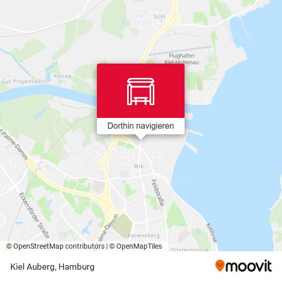 Kiel Auberg Karte