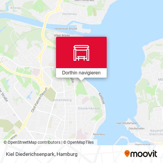 Kiel Diederichsenpark Karte