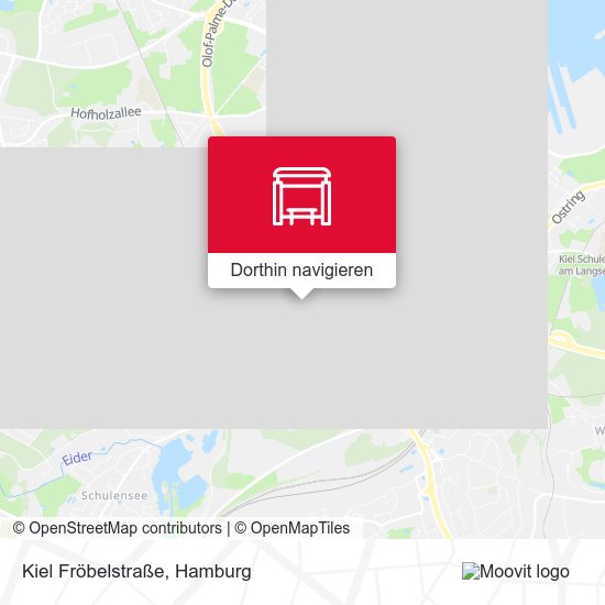 Kiel Fröbelstraße Karte