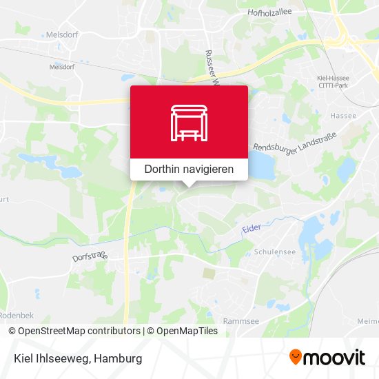 Kiel Ihlseeweg Karte