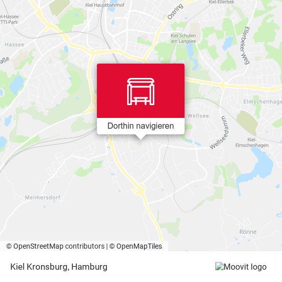 Kiel Kronsburg Karte