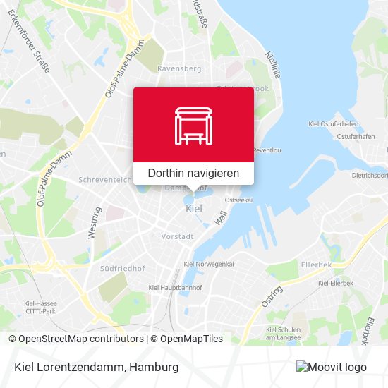 Kiel Lorentzendamm Karte