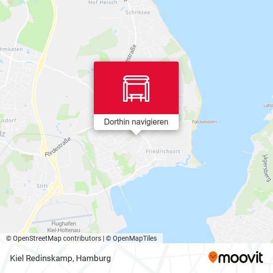 Kiel Redinskamp Karte