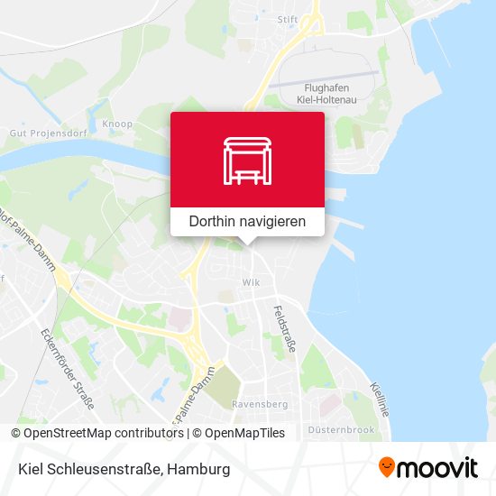 Kiel Schleusenstraße Karte