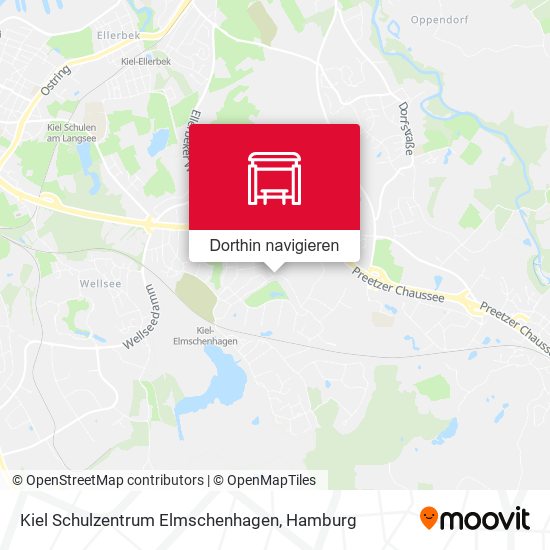 Kiel Schulzentrum Elmschenhagen Karte