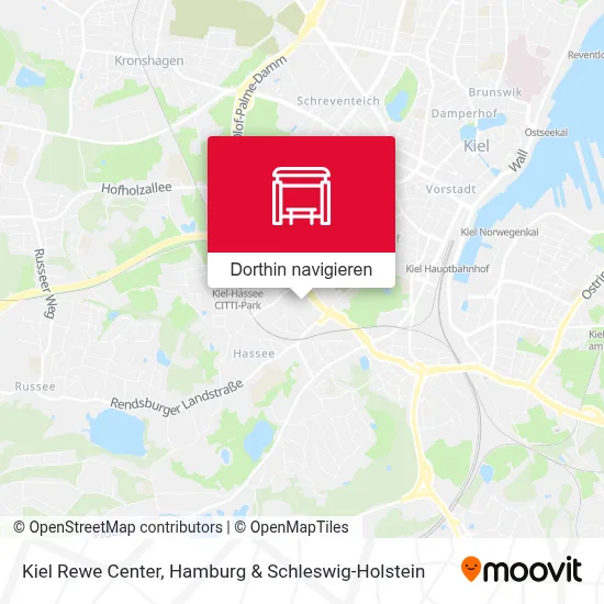 Kiel Rewe Center Karte