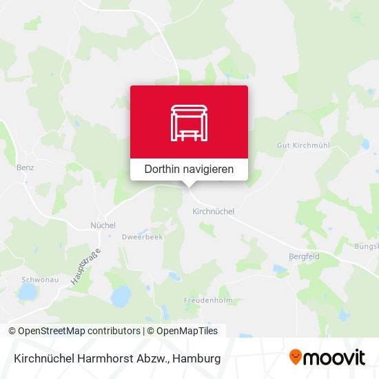 Kirchnüchel Harmhorst Abzw. Karte