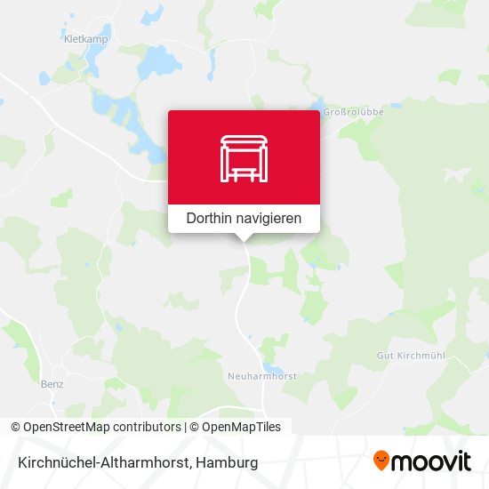 Kirchnüchel-Altharmhorst Karte