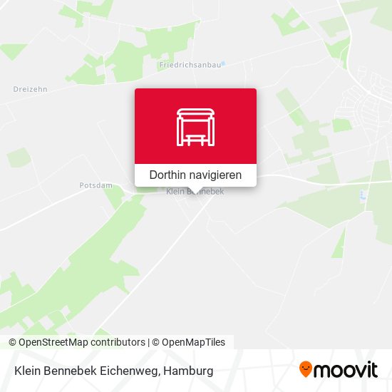 Klein Bennebek Eichenweg Karte