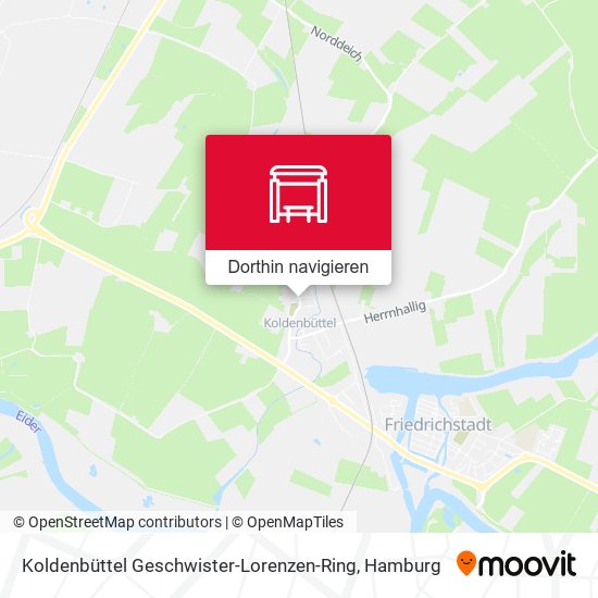 Koldenbüttel Geschwister-Lorenzen-Ring Karte