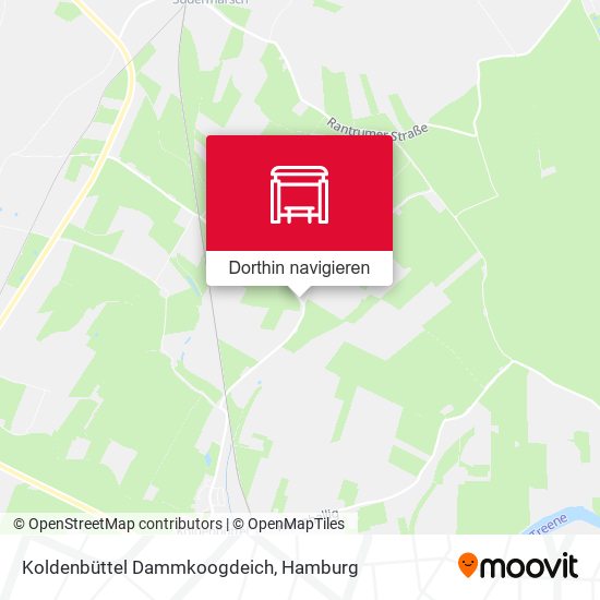 Koldenbüttel Dammkoogdeich Karte