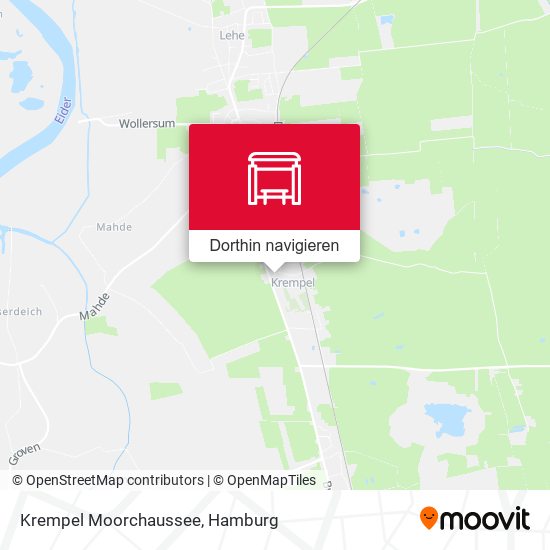 Krempel Moorchaussee Karte