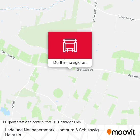 Ladelund Neupepersmark Karte