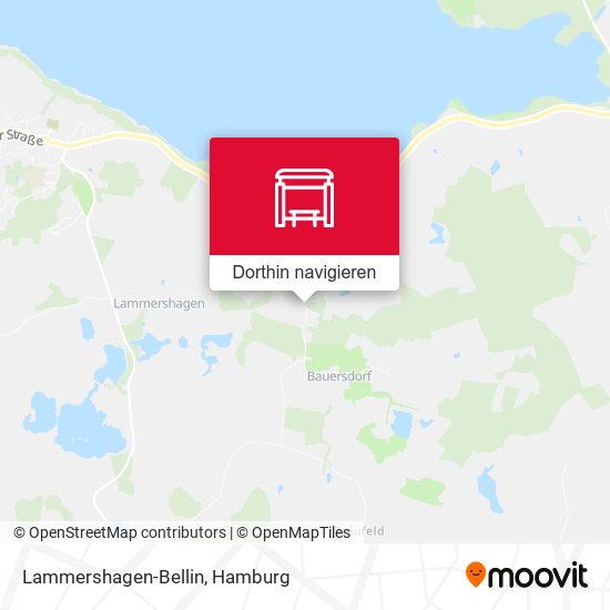 Lammershagen-Bellin Karte