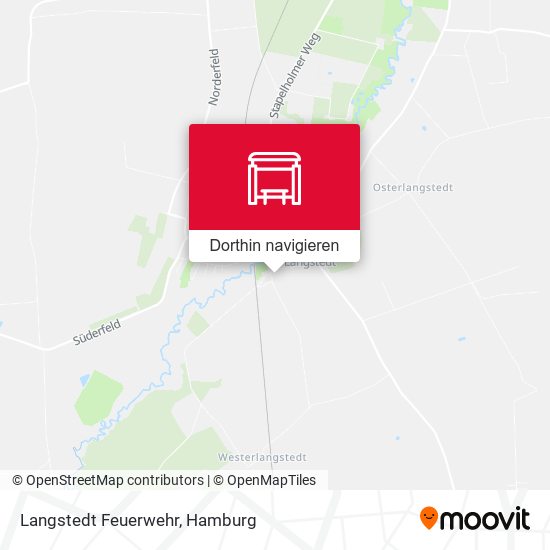 Langstedt Feuerwehr Karte