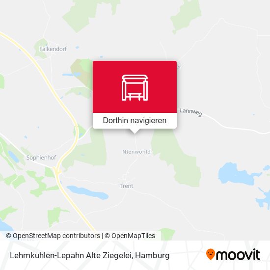 Lehmkuhlen-Lepahn Alte Ziegelei Karte