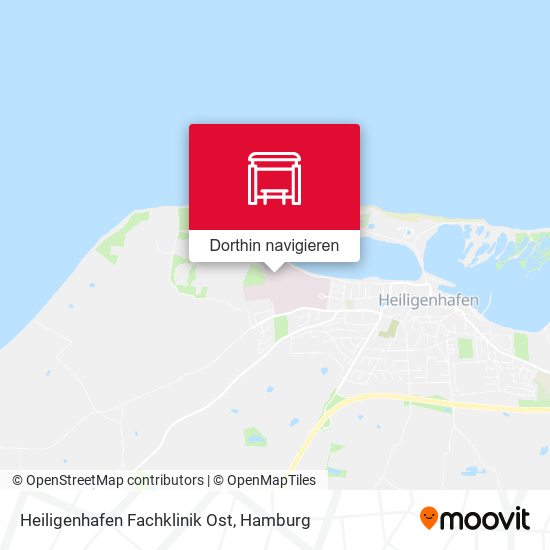 Heiligenhafen Fachklinik Ost Karte