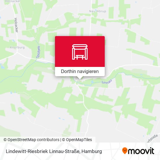 Lindewitt-Riesbriek Linnau-Straße Karte