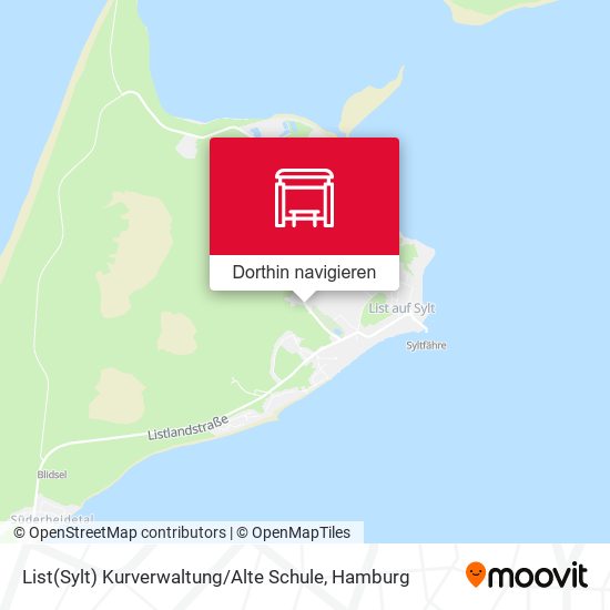 List(Sylt) Kurverwaltung / Alte Schule Karte