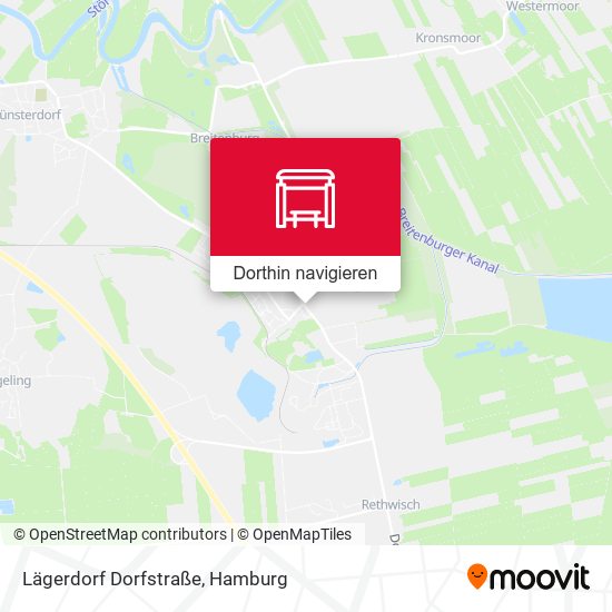 Lägerdorf Dorfstraße Karte