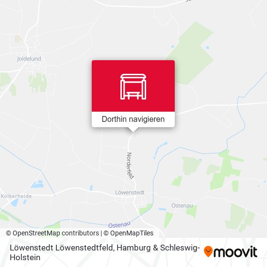Löwenstedt Löwenstedtfeld Karte