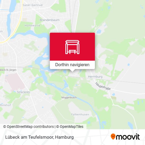 Lübeck am Teufelsmoor Karte