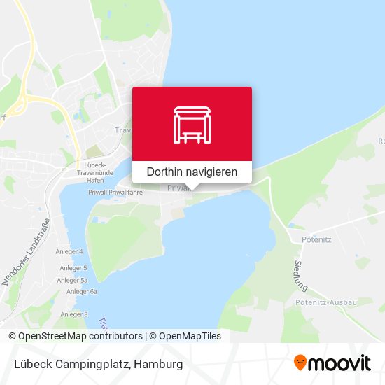 Lübeck Campingplatz Karte