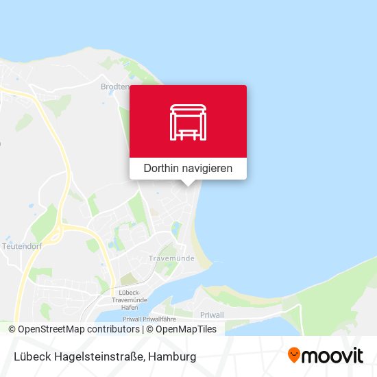 Lübeck Hagelsteinstraße Karte