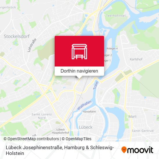 Lübeck Josephinenstraße Karte