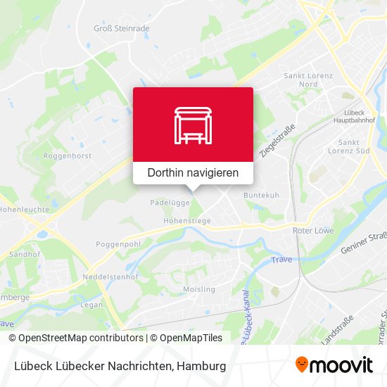 Lübeck Lübecker Nachrichten Karte