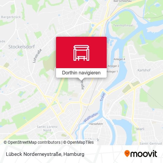 Lübeck Norderneystraße Karte