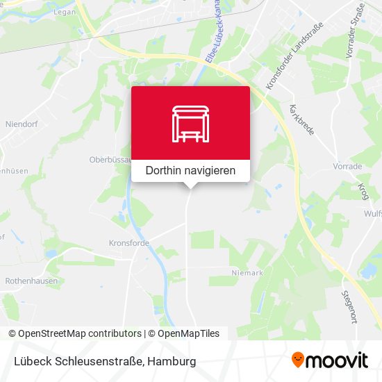 Lübeck Schleusenstraße Karte