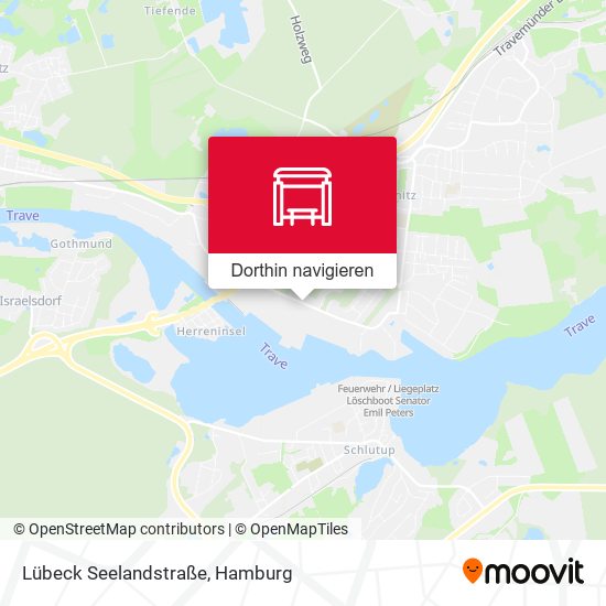 Lübeck Seelandstraße Karte