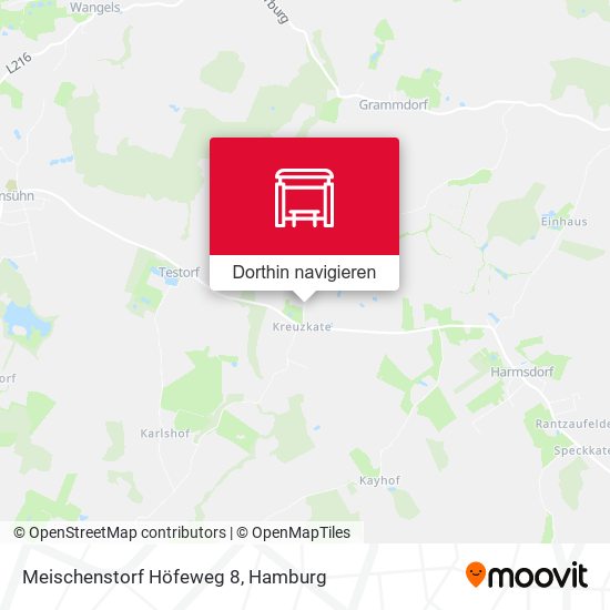 Meischenstorf Höfeweg 8 Karte