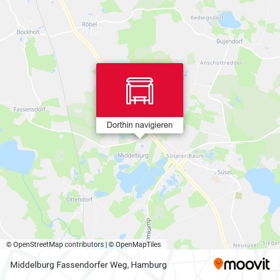 Middelburg Fassendorfer Weg Karte