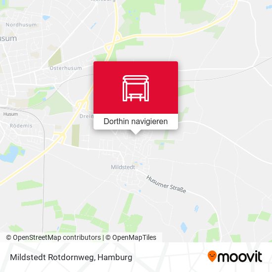 Mildstedt Rotdornweg Karte