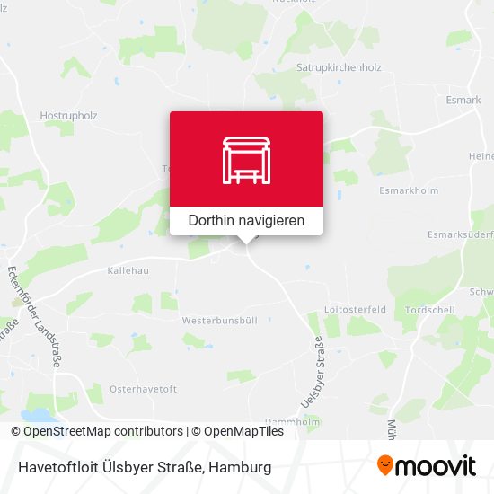 Havetoftloit Ülsbyer Straße Karte