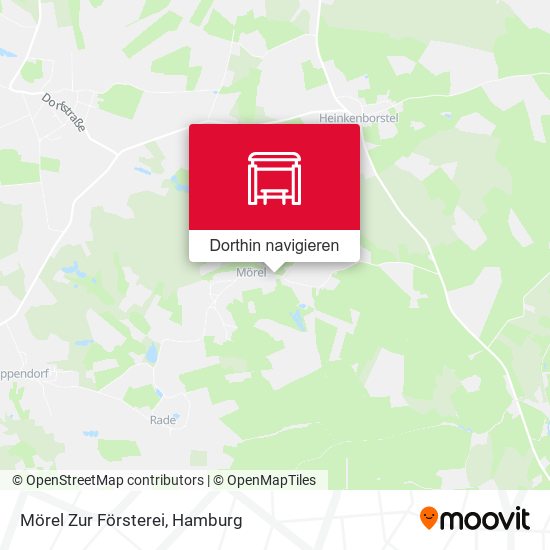 Mörel Zur Försterei Karte