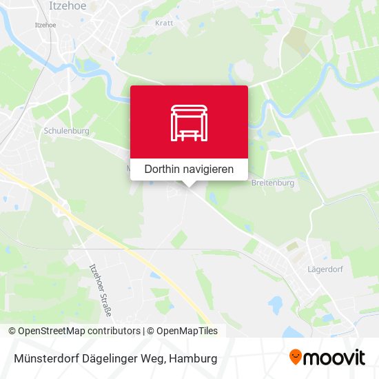 Münsterdorf Dägelinger Weg Karte