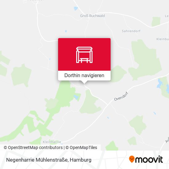 Negenharrie Mühlenstraße Karte