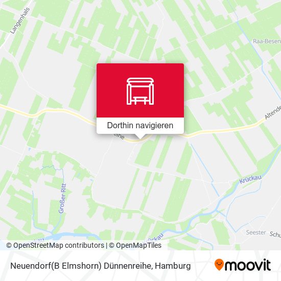 Neuendorf(B Elmshorn) Dünnenreihe Karte