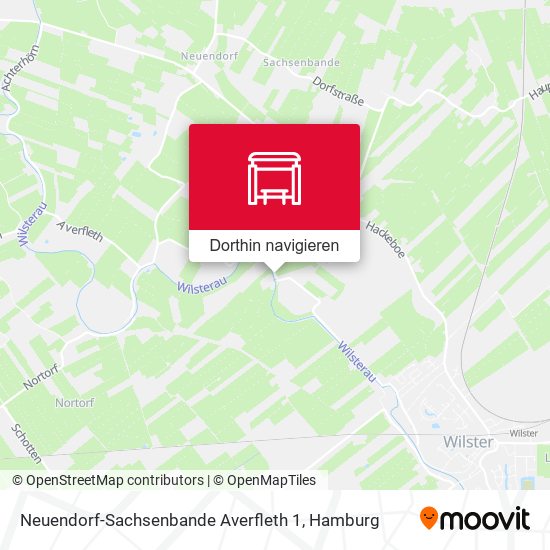 Neuendorf-Sachsenbande Averfleth 1 Karte