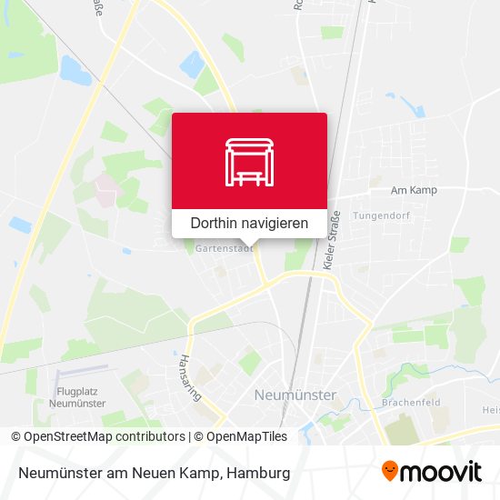Neumünster am Neuen Kamp Karte